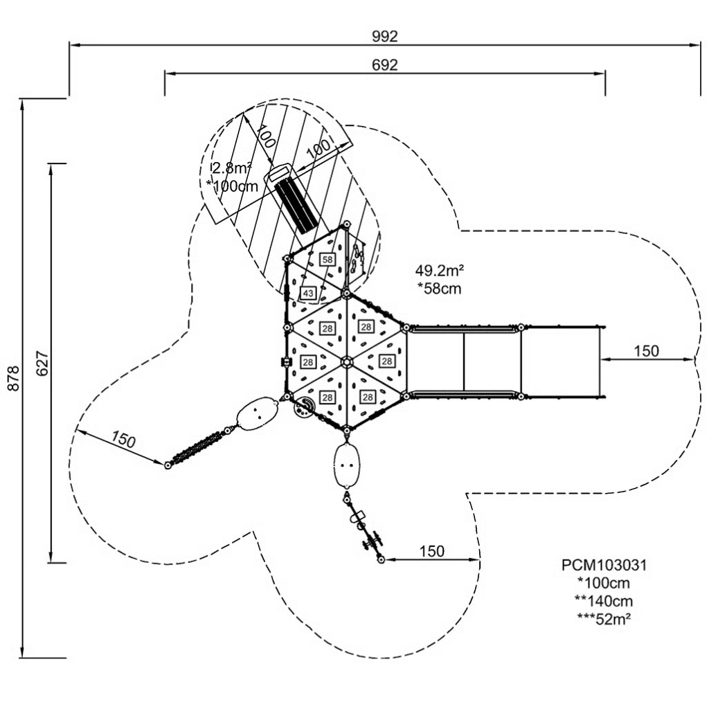 Inclusive Play Tower with Ramp 4