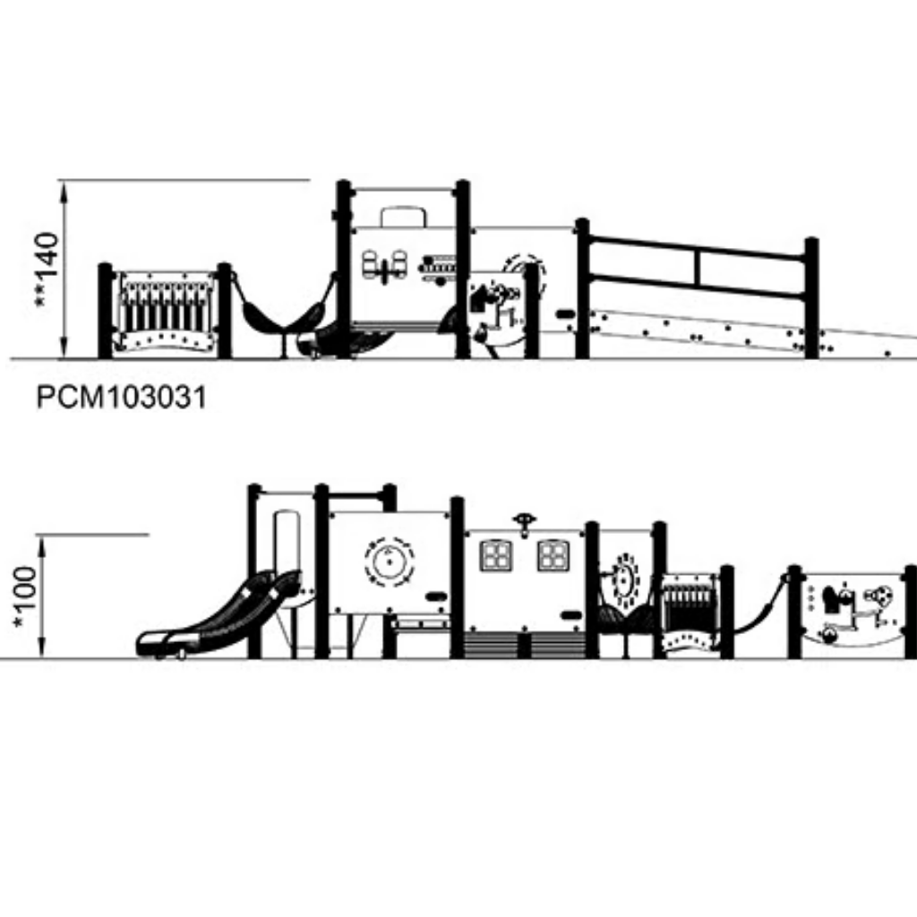 Inclusive Play Tower with Ramp 5
