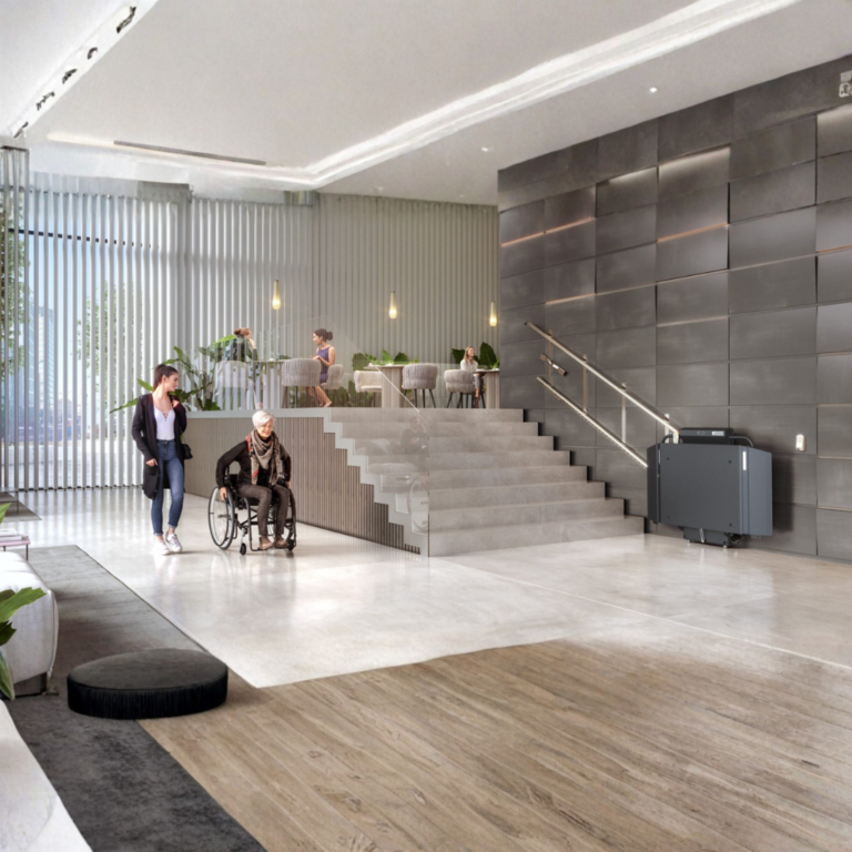 DELTA Platform Stairlift - Flex Access
