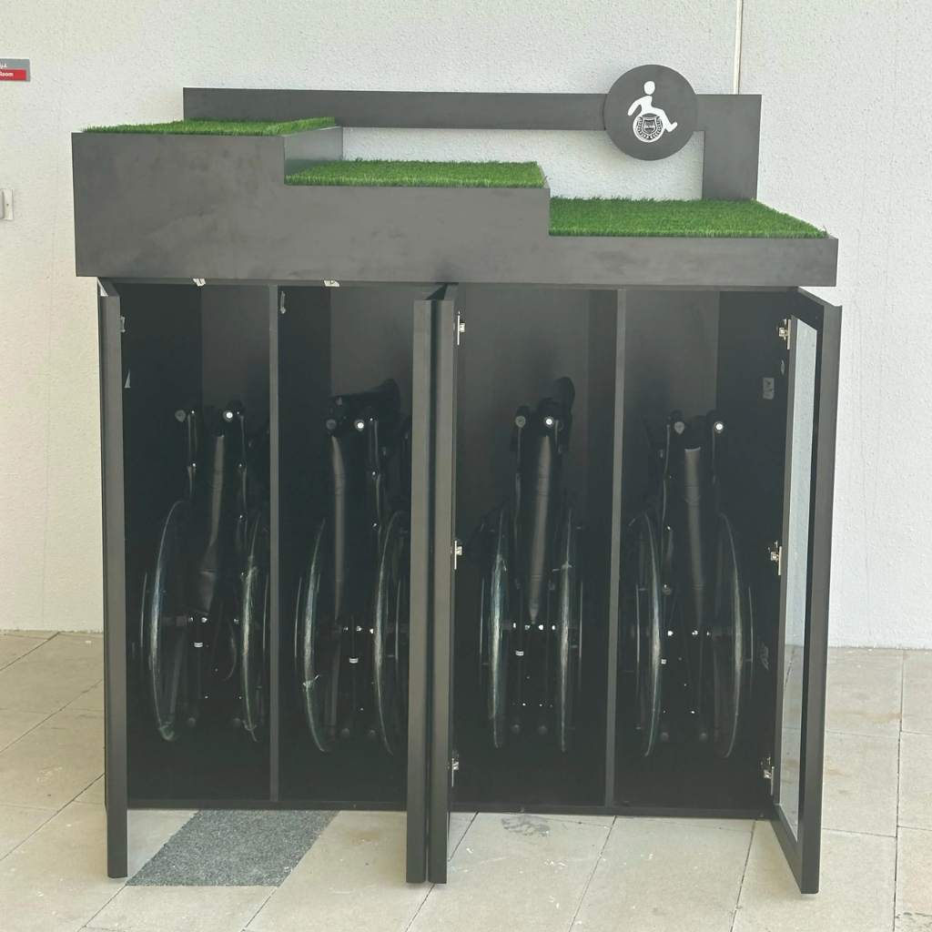 Wheelchair Storage Cabinet 1