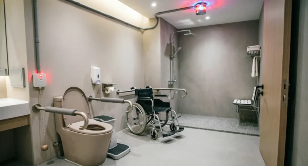 Disabled Toilet Alarm System