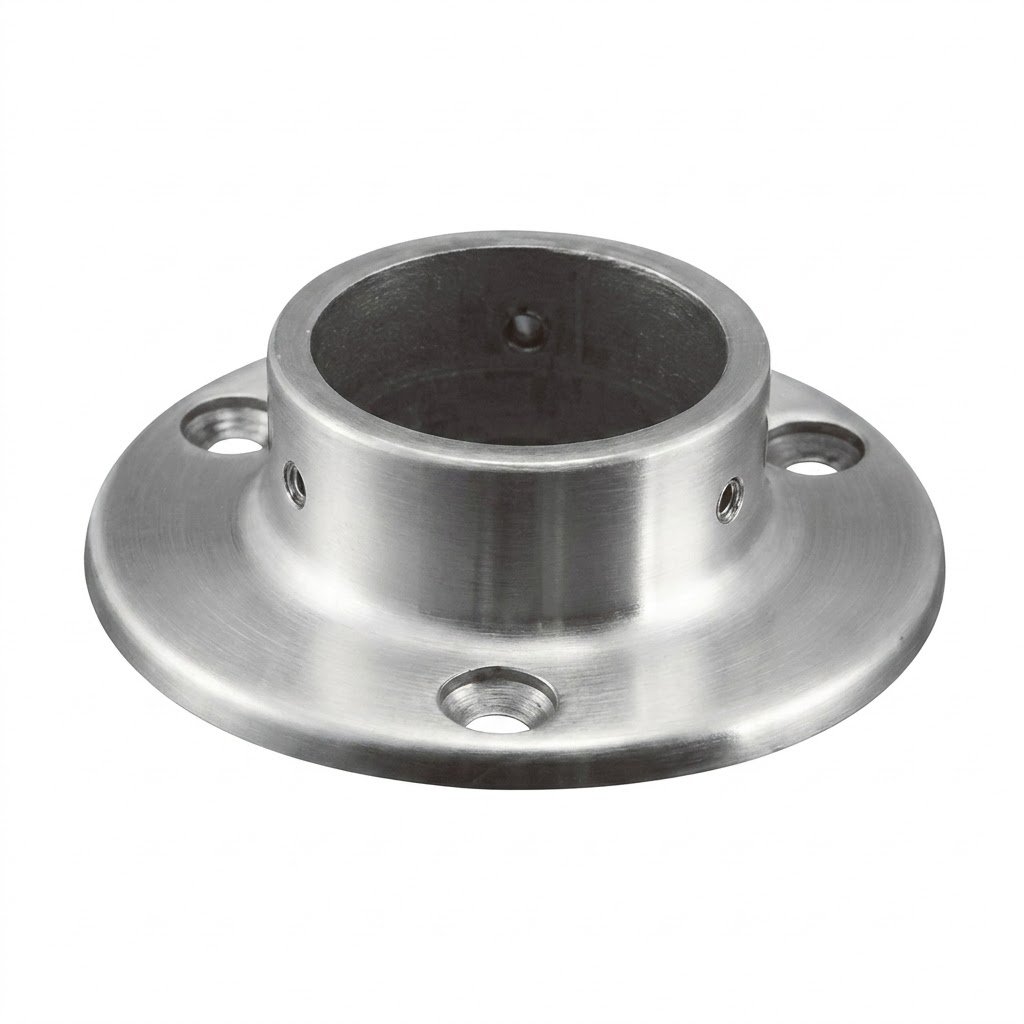 Round Stainless Steel Base Flange