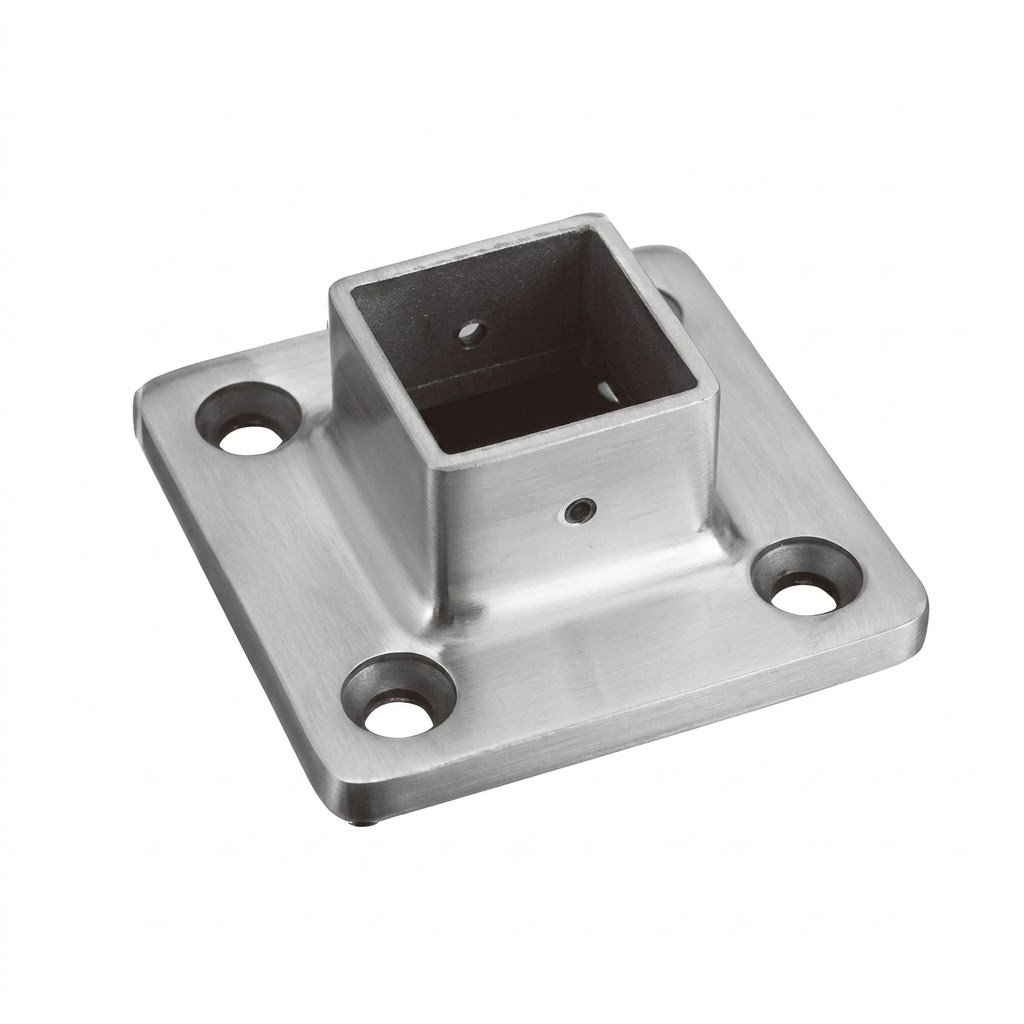 Square Stainless Steel Base Flange​