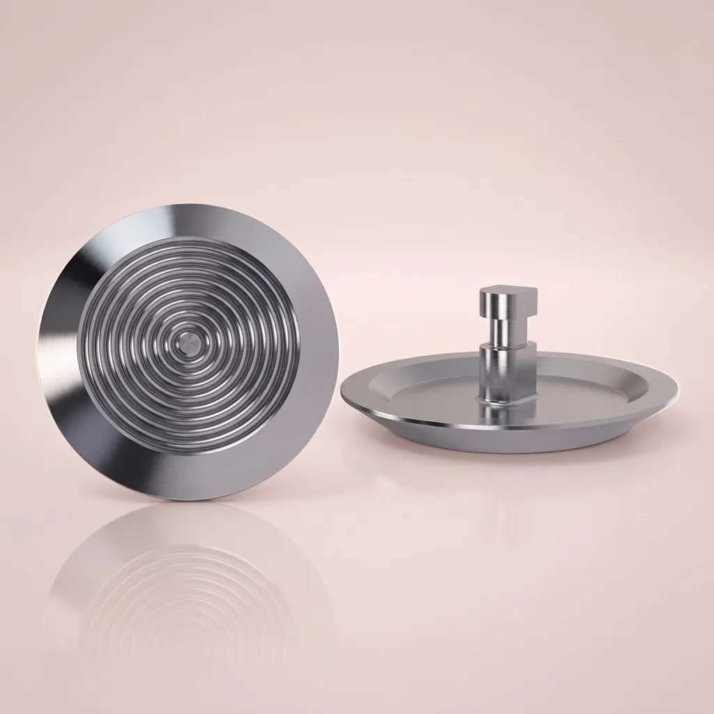 Stainless steel tactile warning stud